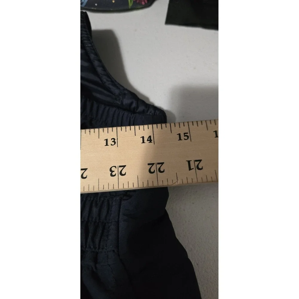 Lands End Youth SZ 12‎ Grow Alongs Bib Snow Ski Pants Blue Winter Zip Ankle Warm